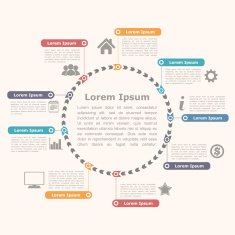 Circle Infographics N10