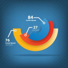 Colorful vector design for workflow layout N3