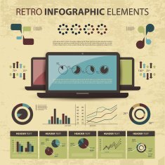 Vector Set of Infographic Elements N3