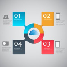 Infographic template vector illustration N2