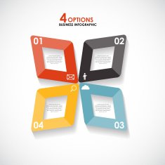 Infographic Templates for Business Vector Illustration N224