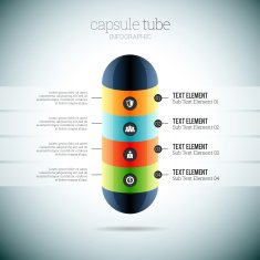 Capsule Tube Infographic