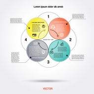 Diagram infographic for business project workflow N18