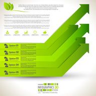 Minimal infographic template N7