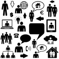 infographic people icons