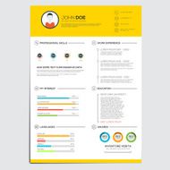 Minimal business infographics elements