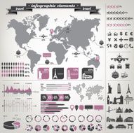 Travel infographics and icons N5