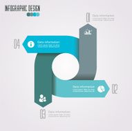 Info graphic design element N4