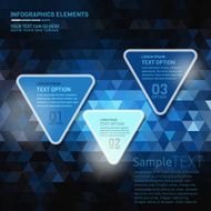 Multicolored infographic elements