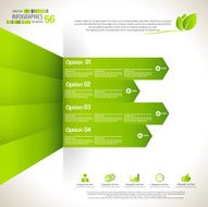 Minimal infographic template N9