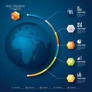 Infographics vector design template N66