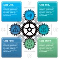 Infographic cogs