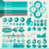 Turquoise Business Infographic