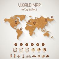 Set elements of infographics N19