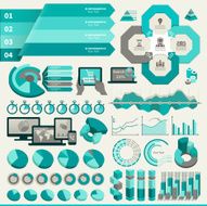 Turquoise Infographic Elements