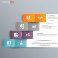 Abstract paper infographic N23