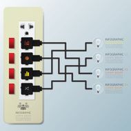 Light Bulb Switch Infographic Design Template N2