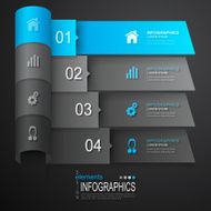 Abstract infographics N78