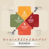 Business Teamwork Concept Graphic Element N2