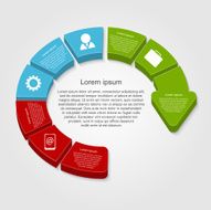 Modern infographic Design elements N6