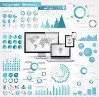 IT Industry Infographic Elements N7