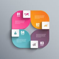 Infographics vector design template N76