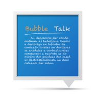 3D bubble talk frame N5