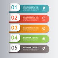 Infographic design template N17