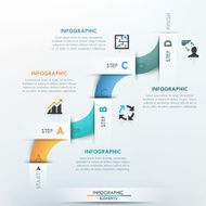 Modern infographics options banner N244