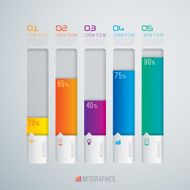 Infographics vector design template N80