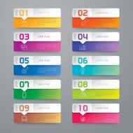 Infographic design template and marketing icons N27