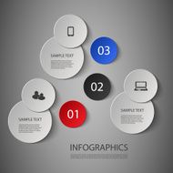 Infographic design template N18