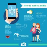 The best selfie tips How to make Infographic and instruction N2