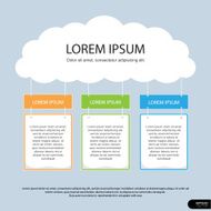 Info graphics Presentation Design Template - Vector illustration N3