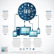 SEO services infographics