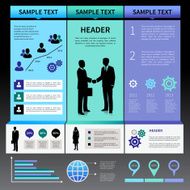 Infographics Presentation Layout Template