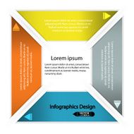 Modern infographics options banner N249