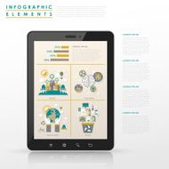 ecology concept infographic template