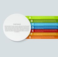 Abstract paper infographic N26