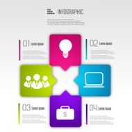 Business infographic design N26