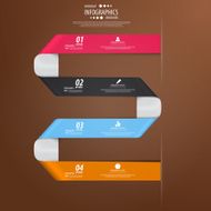 Minimal infographics design Vector N2