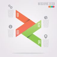 Info graphic design element N7