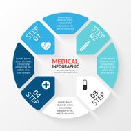 Vector circle plus sign infographic Template for diagram graph presentation N3