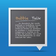 3D bubble talk frame N6