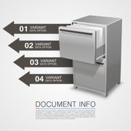 Closet safe with documents info