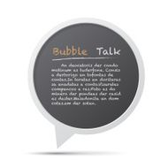 3D bubble talk frame N7