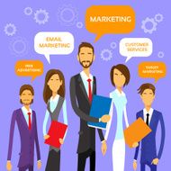 Marketing Team Concept Business People Group