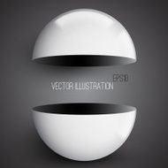 Abstract background with sphere Modern Vector Illustration