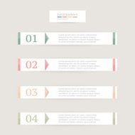 Infographics design template Business concept with 4 options N6