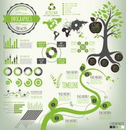 Green Nature Infographics